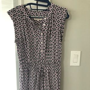 Loft Geometric Shift Dress